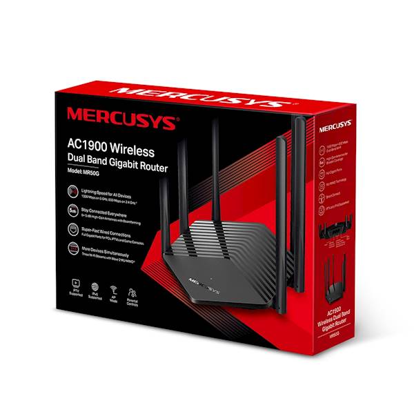 Router Mercusys MR50G | AC1900 | Dual-Band