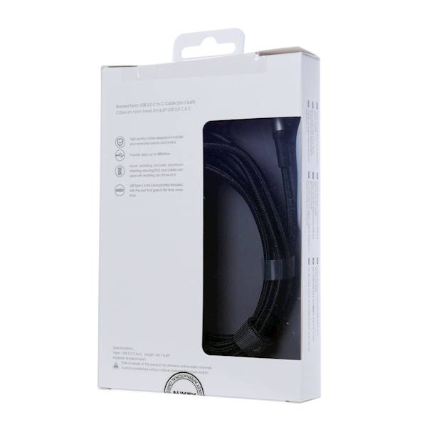 Kabel Aukey USB C - USB C | 2m | QC | CB-CD6