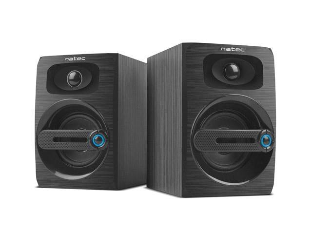 Głośniki Natec 2.0 Cougar 6W RMS Czarne 