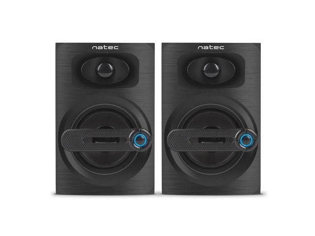 Głośniki Natec 2.0 Cougar 6W RMS Czarne 