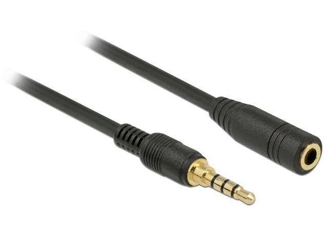 Delock Przedłużacz kabla Apple Audio Jack M/F 4PIN