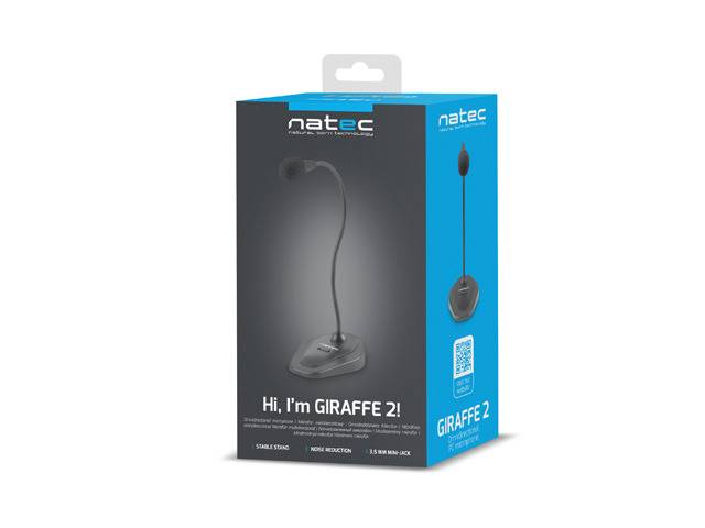 Mikrofon Natec Giraffe 2 | Czarny