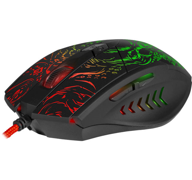 Mysz Defender Gaming Titan GM-650L | 6400DPI