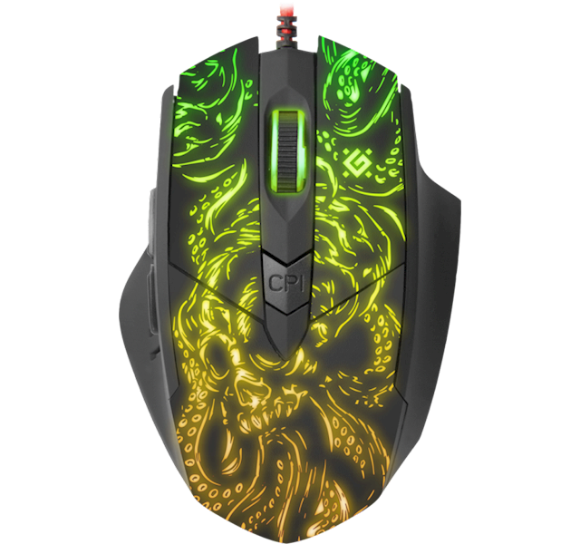 Mysz Defender Gaming Titan GM-650L | 6400DPI