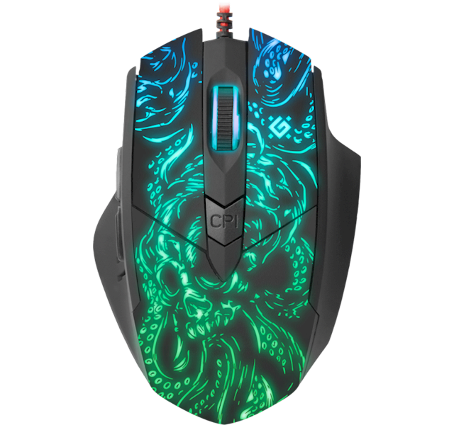 Mysz Defender Gaming Titan GM-650L | 6400DPI