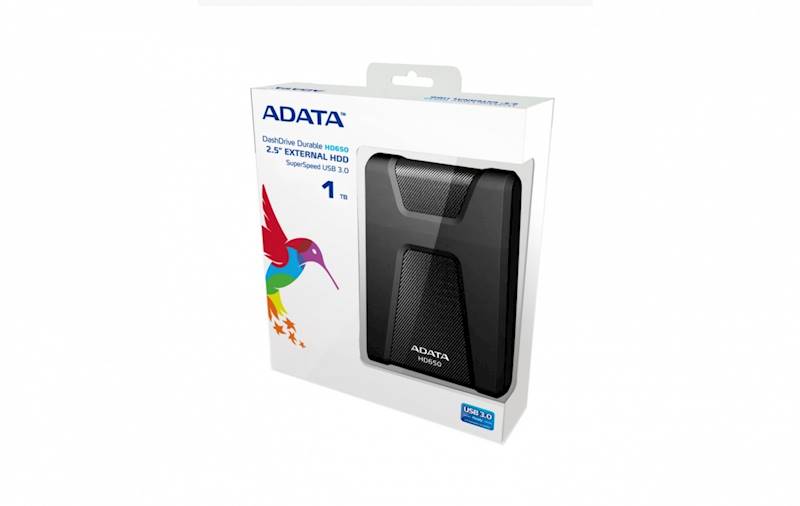 Dysk zewnętrzny HDD Adata DashDrive HD650 | 1TB