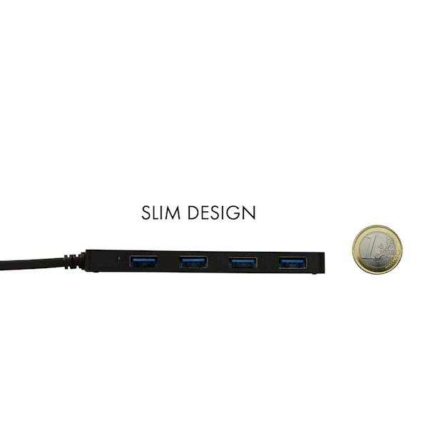 Hub pasywny i-tec USB C -> 4x USB A 3.0 