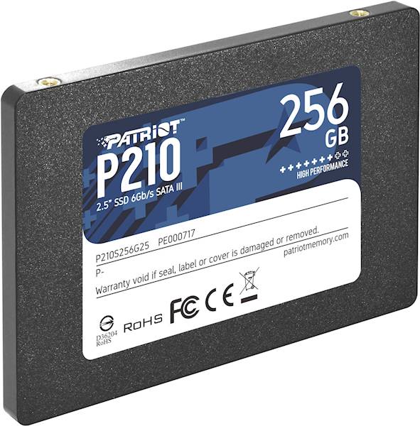 Dysk SSD Patriot P210 | 256GB | 2,5" | SATA