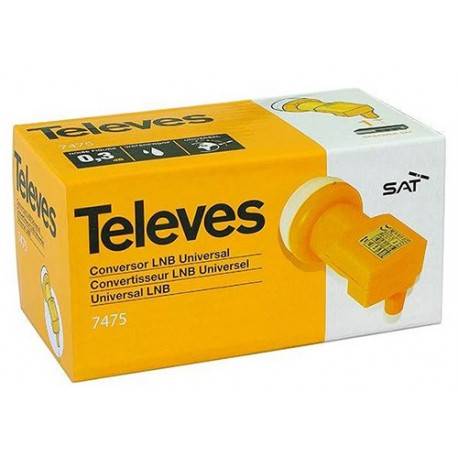Konwerter SAT TELEVES Single LNB 7475