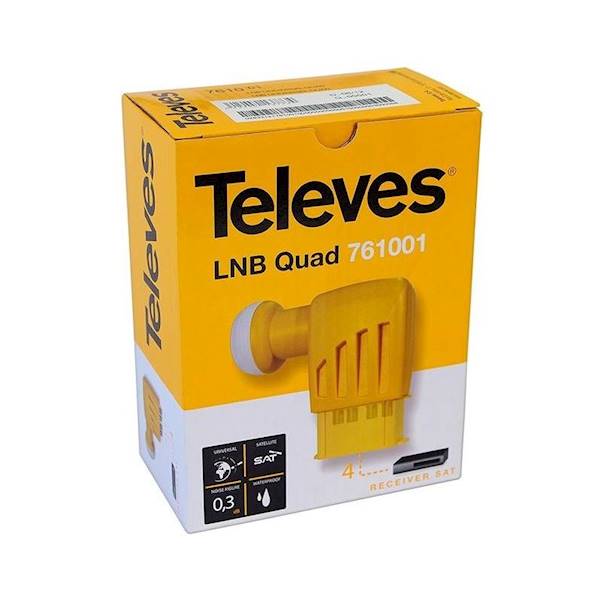 Konwerter SAT TELEVES Quad LNB 761001