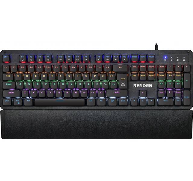 Klawiatura Mechaniczna Defender Reborn GK-165DL