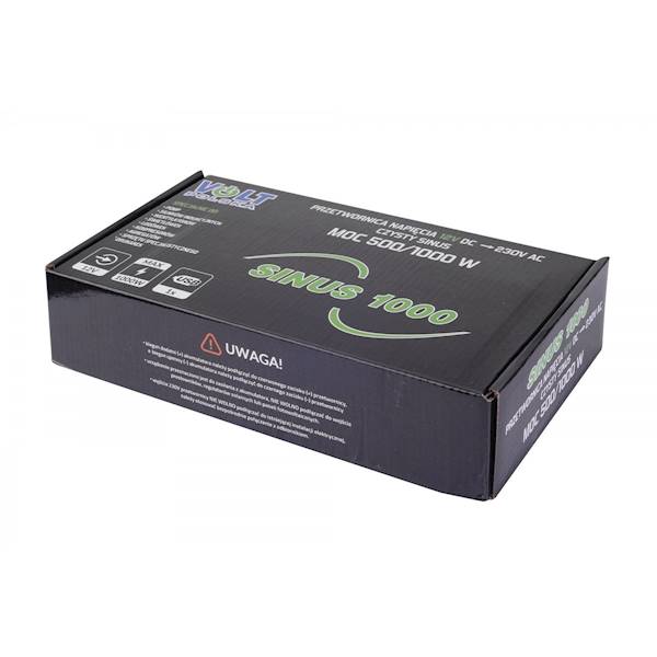 Przetwornica VOLT Sinus 500/1000W 12V / 230V