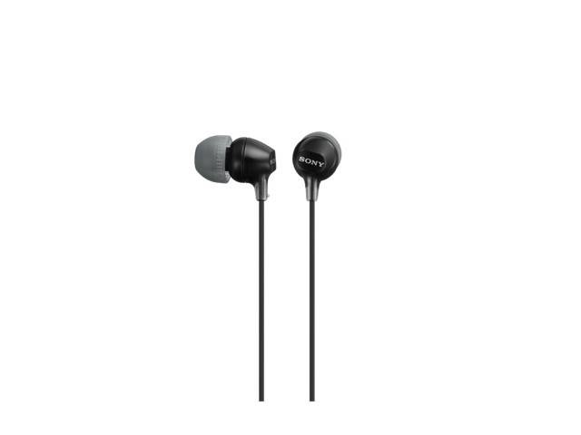 Sluchawki douszne z mikrofonem MDR-EX15AP Black