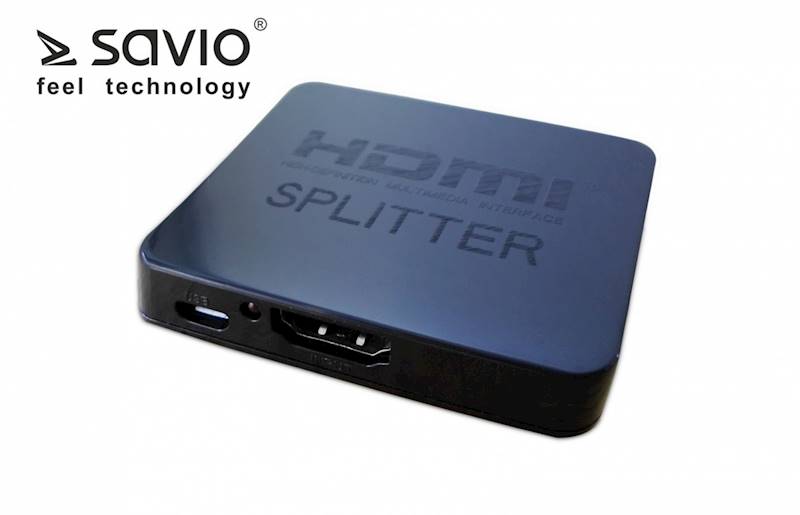 Splitter HDMI Savio CL-93 | Out 2x HDMI 4K
