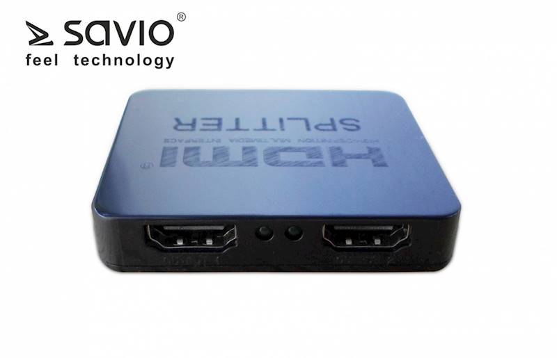 Splitter HDMI Savio CL-93 | Out 2x HDMI 4K