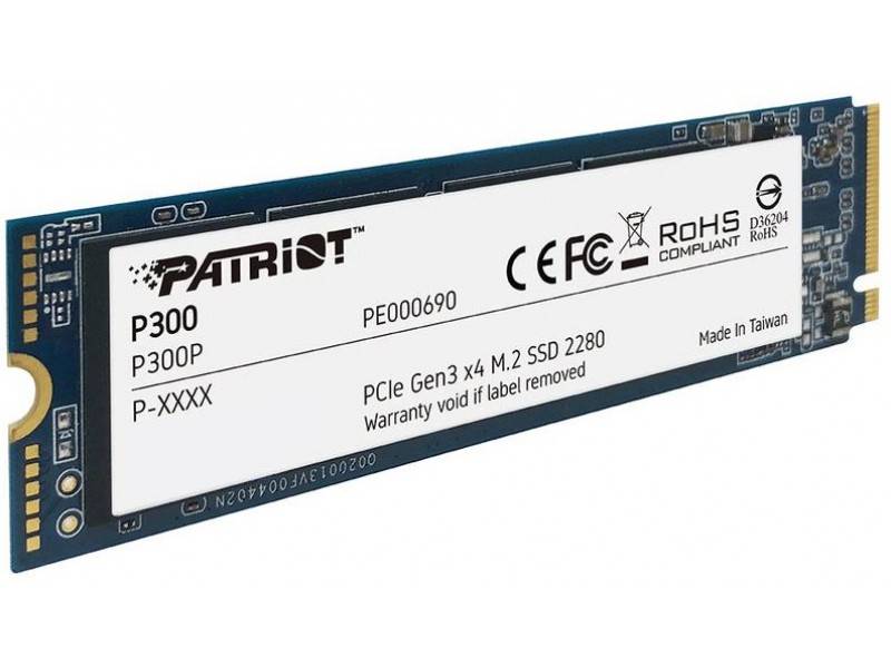 Dysk SSD Patriot P300 | 512GB | M.2 | PCIe NVme 