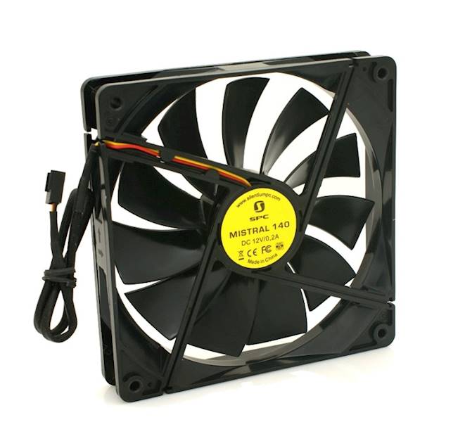 Wentylator SilentiumPC Mistral 140x140x25mm