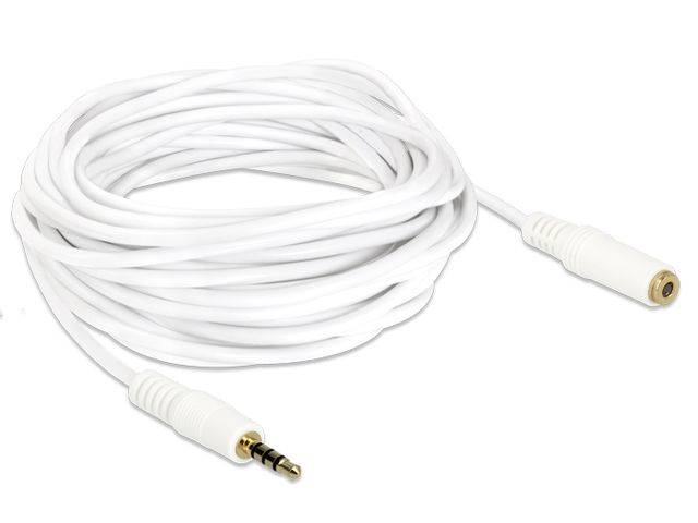 Delock Przedłużacz kabla Apple Audio Jack 4PIN 5m
