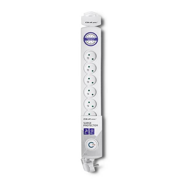 Listwa antyprzepięciowa Qoltec QuickSwitch 8gn1,5m