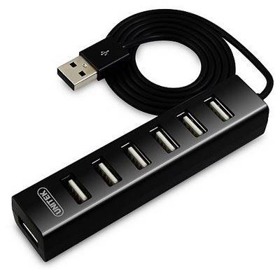 Hub USB Unitek | Y-2160 | 7x USB 2.0