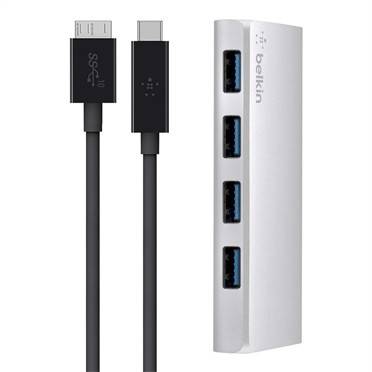 Hub USB C Belkin 4x USB 3.0 | 1m