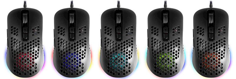 Mysz Defender Shepard GM-620L | 12800 DPI | 6P RGB