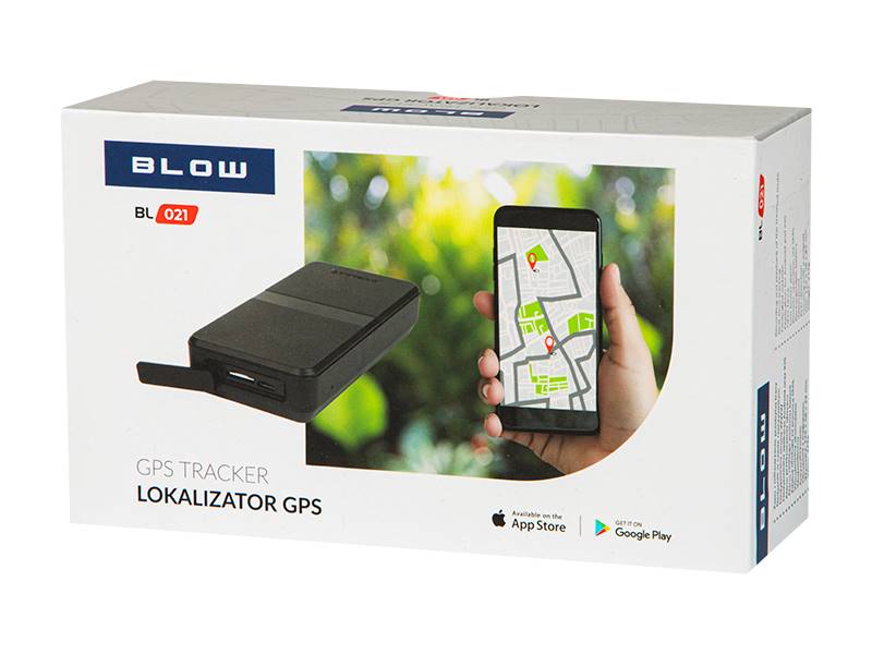 Lokalizator GPS BL021 uniwersalny czarny 78-642#