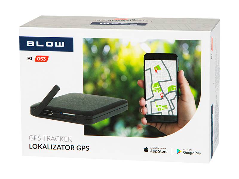 Lokalizator GPS BL053 uniwersalny czarny 78-643#