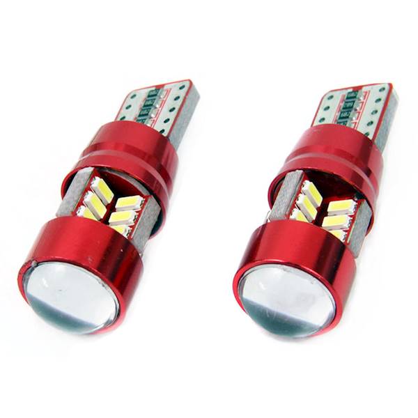 Kontrolka LED Canbus 24SMD T10e W5W 12V/24V  2szt