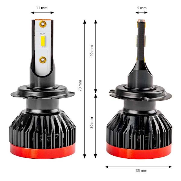 Żarówki samochodowe LED BF Series AMiO H7
