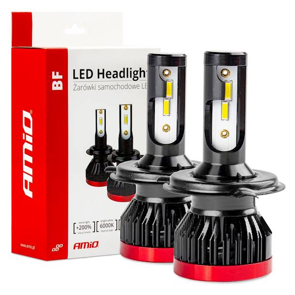 Żarówki samochodowe LED BF Series AMiO H4