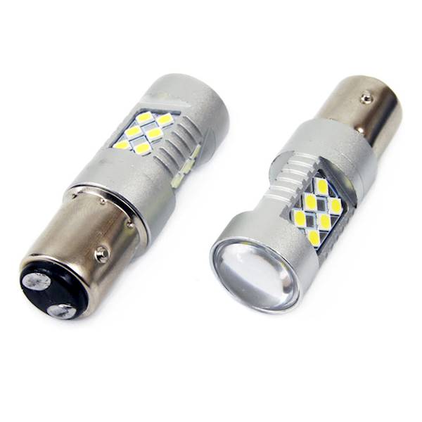 Kontrolka LED CANBUS 24SMD P21/5W White 12V/24V