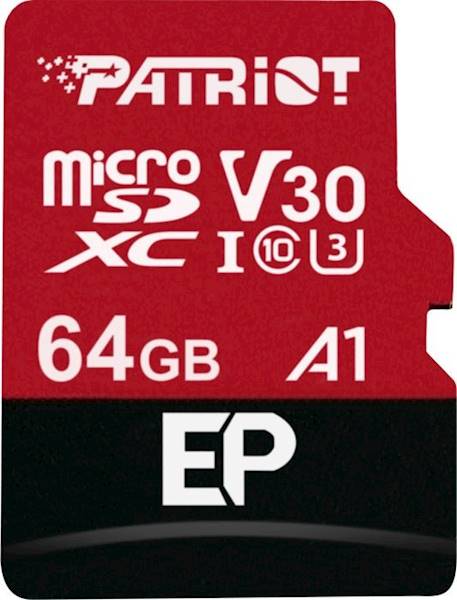 Karta Pamięci microSD Patriot EP 64GB A1 V30 U3