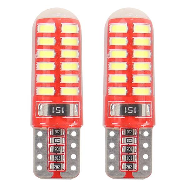 Kontrolka LED CANBUS 24SMD 3014 T10e (W5W) SILCA 