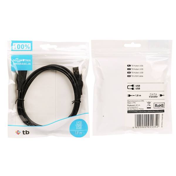 Kabel TB USB A -> USB A AM-AM M/M | 1.8m