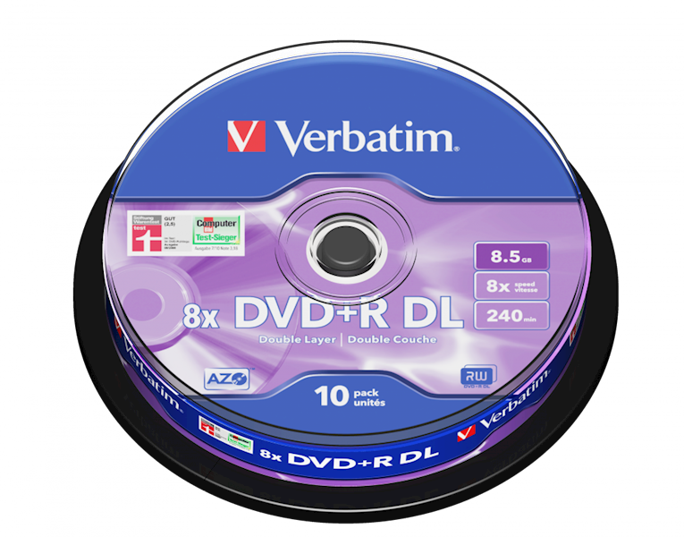 Verbatim DVD+R | 8.5GB | Dual Layer DL 1szt.