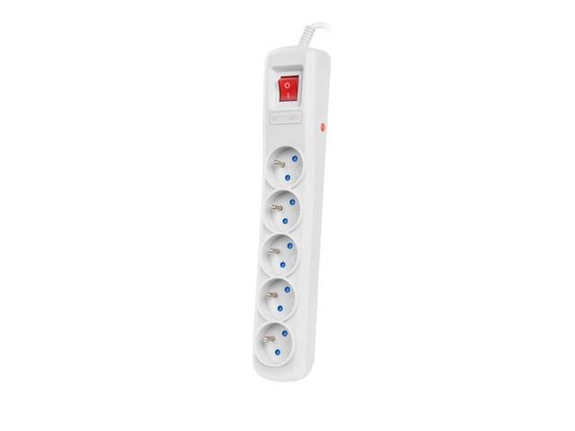 Listwa zasilająca Armac R5 | 5gn. | 3m SZARA
