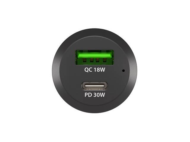 Ładowarka samochodowa NATEC CONEY QC + PD 48W