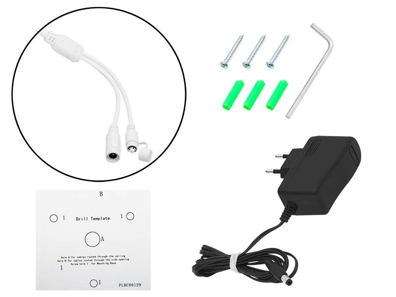 Zestaw monitoringu BLOW WiFI 4x5MP | 1TB | 78-848#