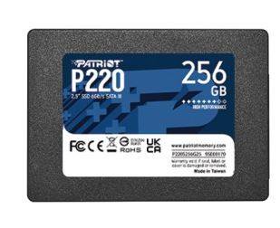 Dysk SSD Patriot P220 | 256GB | 2,5" | SATA