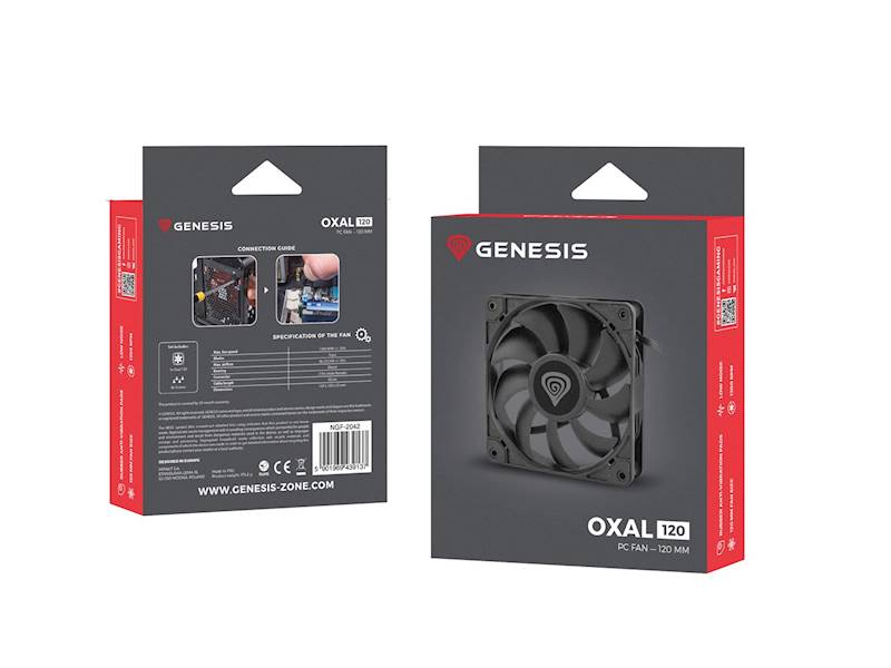 Wentylator GENESIS OXAL 120mm NGF-2042