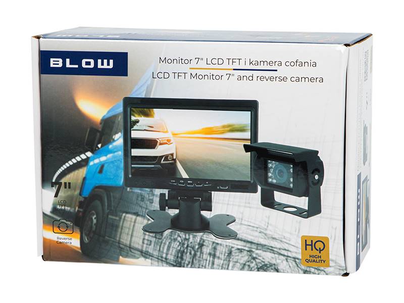 Kamera cofania Blow BVS-549 + Monitor 7"