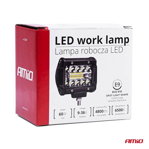 Lampa robocza LED AWL36 20 LED AMIO-03247
