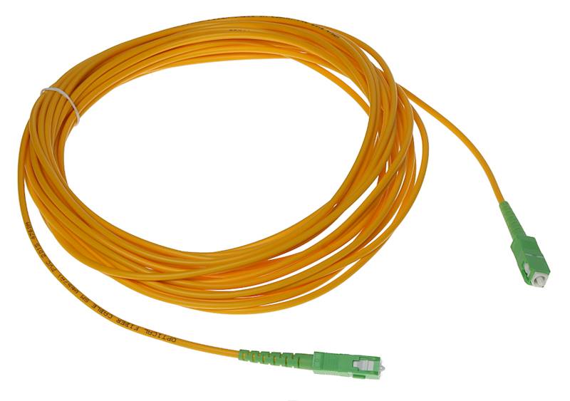 Patchcord Optyczny Singlemode SC-APC | 10m