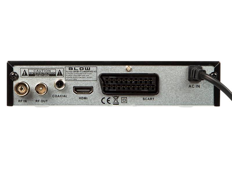Tuner DVB-T BLOW 4625HD