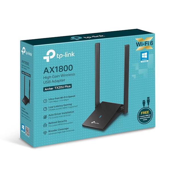 Karta sieciowa USB TP-Link Archer TX20U Plus AX