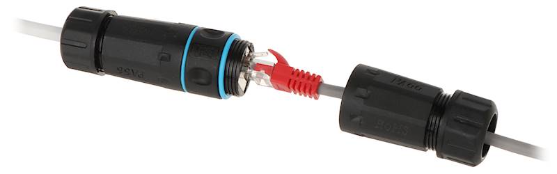 Puszka Połączeniowa Łącznik RJ45 IP67 PUH-RJ45/6