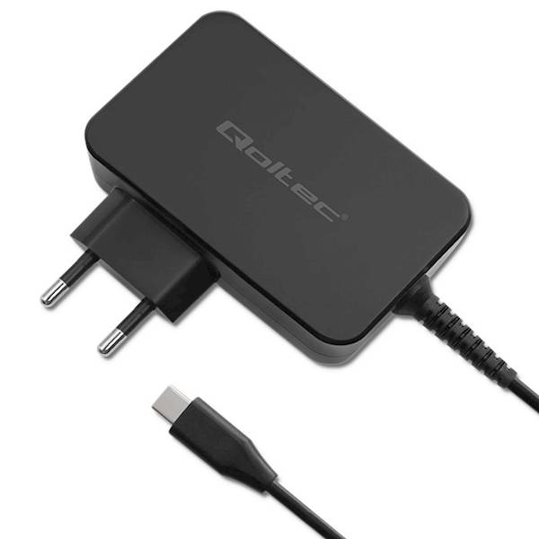 Qoltec Ładowarka GaN POWER PRO | 1xUSB-C | 100W | 