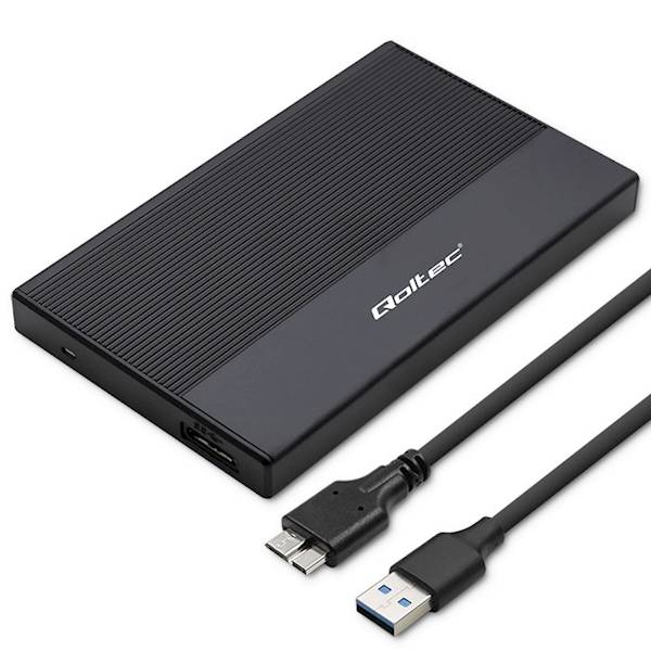 Qoltec Kieszeń na dysk SSD HD 2.5" | SATA| USB 3.0