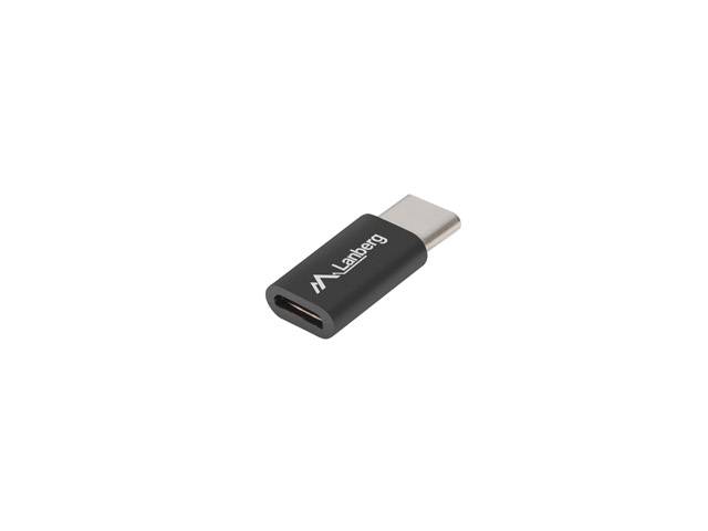 Adapter USB gniazdo micro USB -> wtyk Typ C
